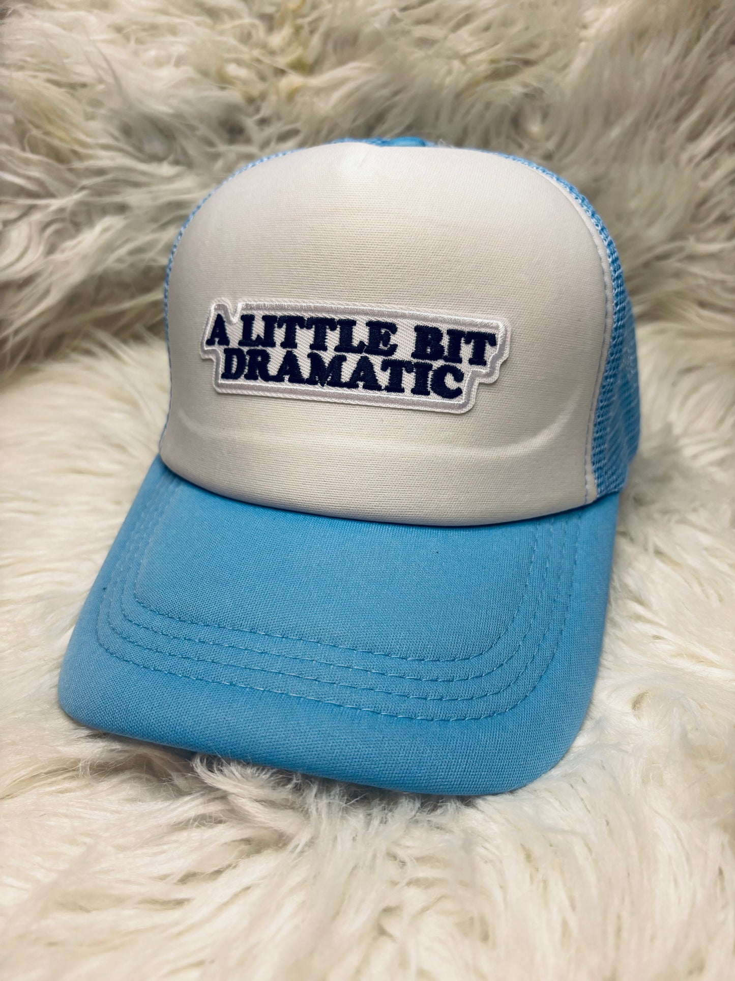 A little bit dramatic