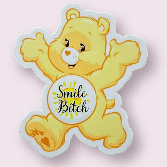 Smile B**ch Care bear